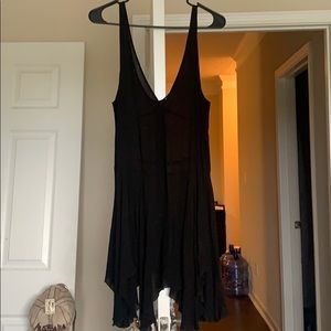 Free people black flowy dress